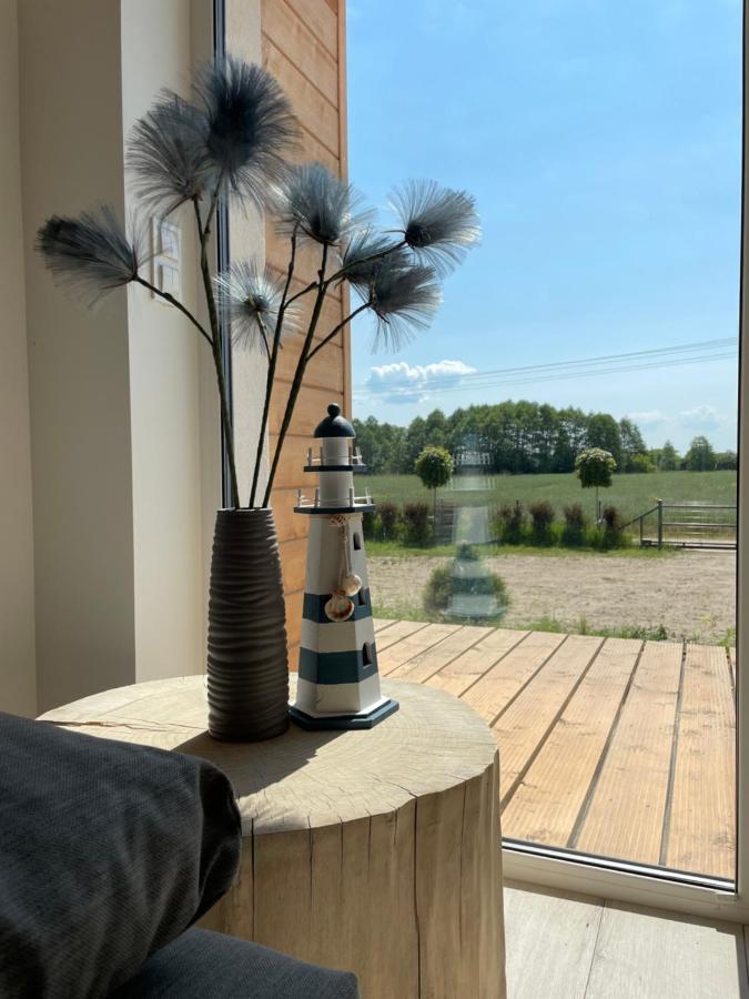 Mierzejogrod - Caloroczne Domy Z Kominkami Kąty Rybackie Esterno foto
